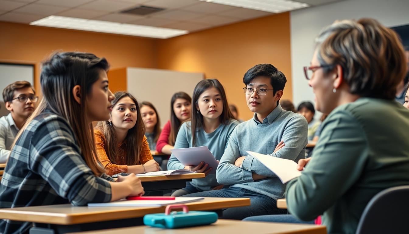 Structured study materials and learning resources on a desk